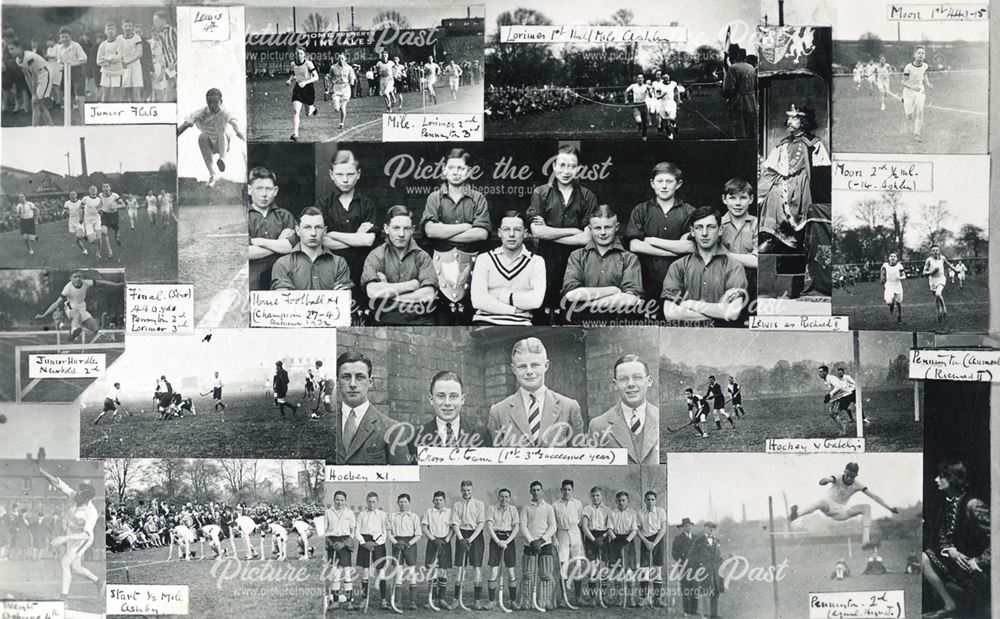 Derby School collage of photos