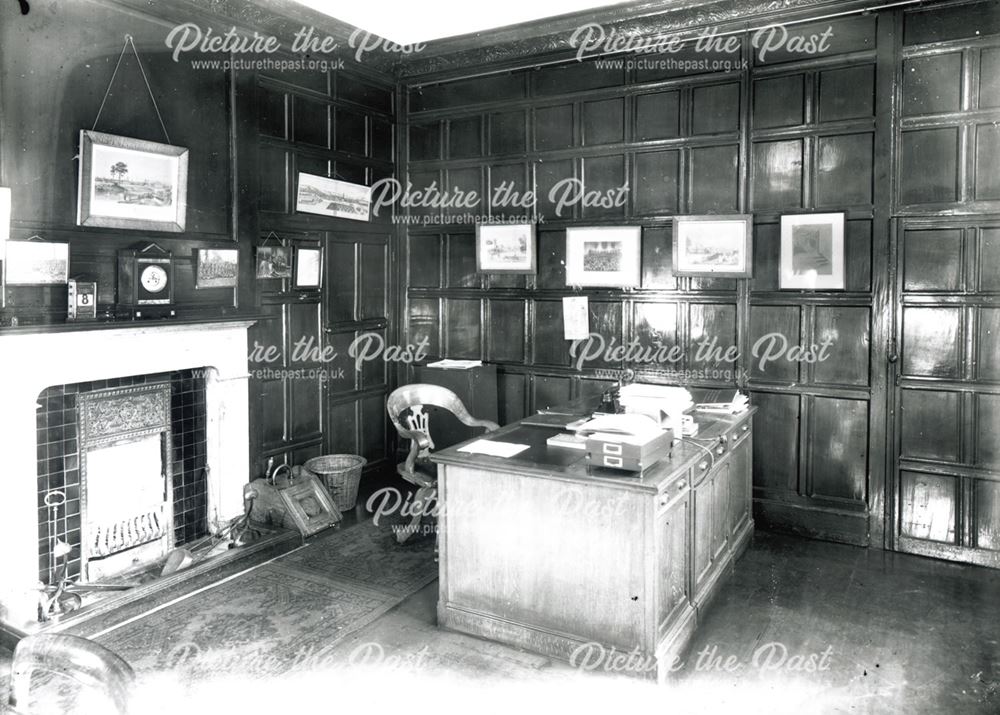 Interior of house - used as offices