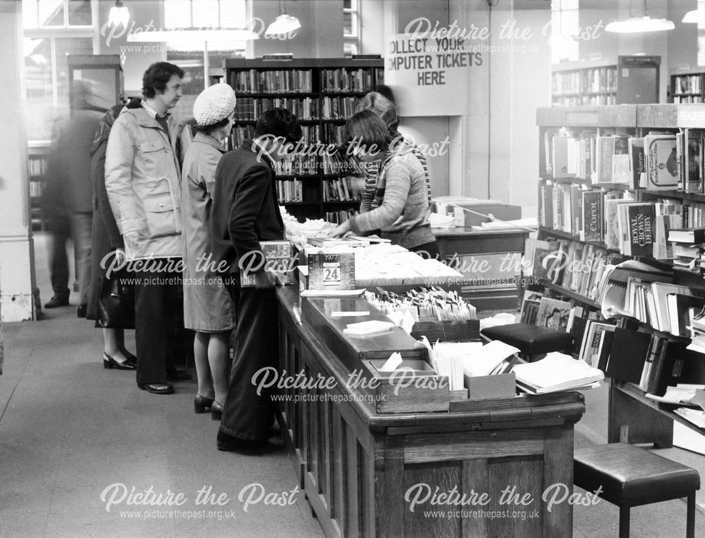 Derby Central Library Issue Desk