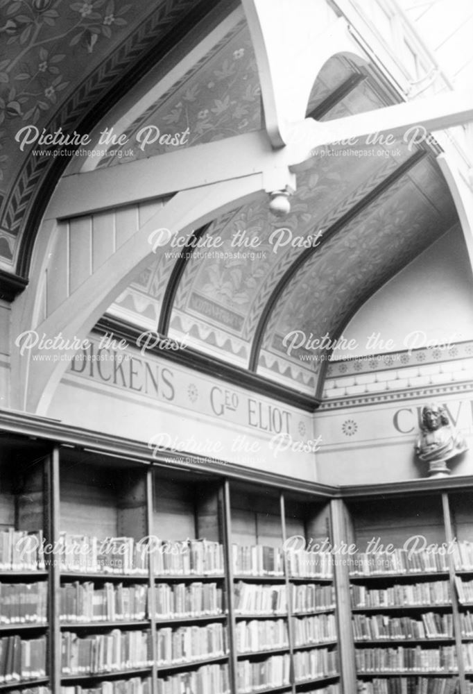 Derby Central Library View of Gallery corner