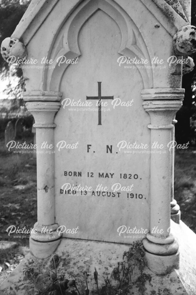 The Nightingale family monument in Wellow Churchyard near Southampton