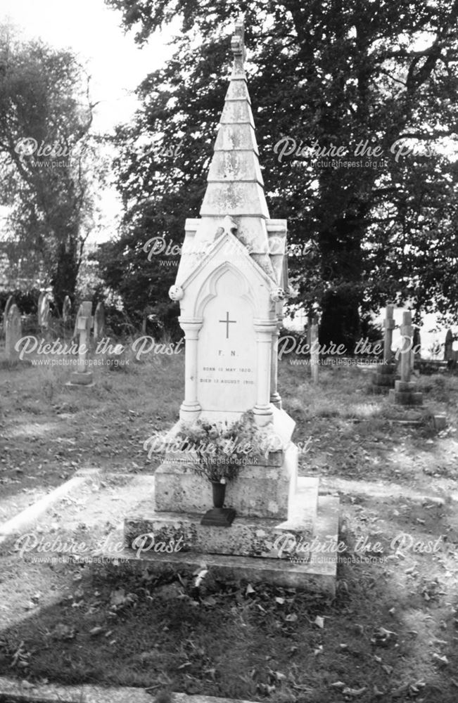 The Nightingale family monument in Wellow Churchyard near Southampton