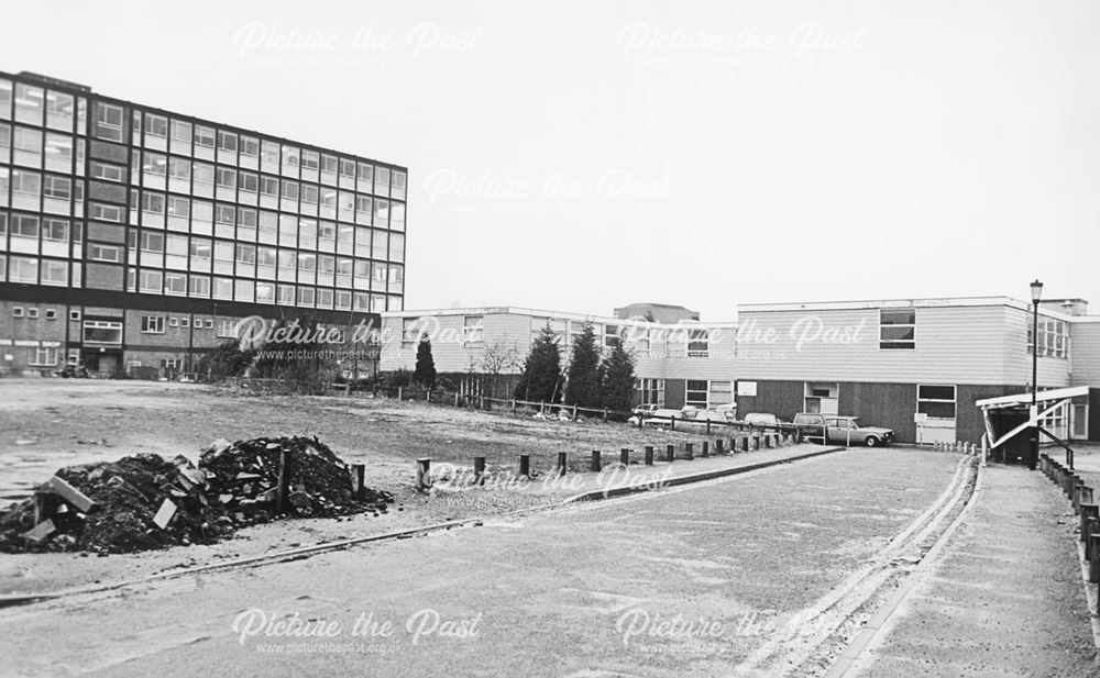 Rear view of Derby Registry Office