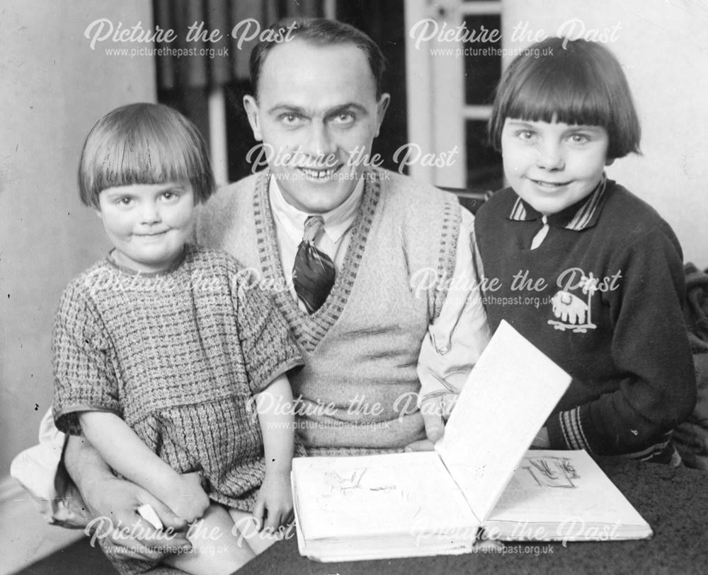 Family portrait of Harry Bedford - Derby County Football Club