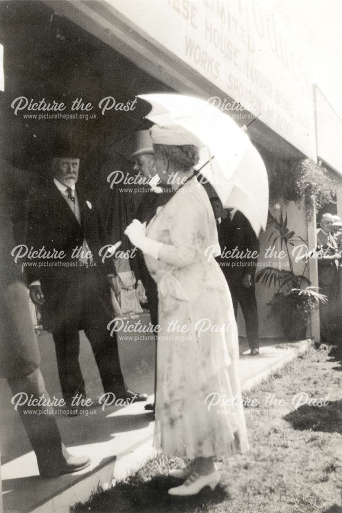 King George V and Queen Mary at the Royal Show, Derby