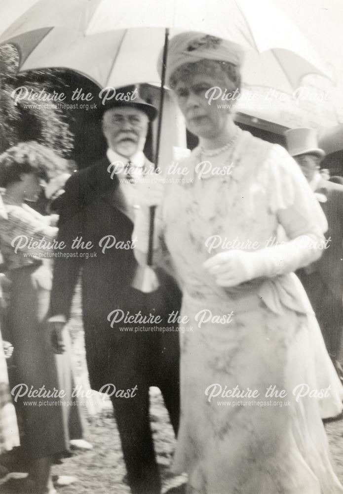 King George V and Queen Mary at the Royal Show, Derby