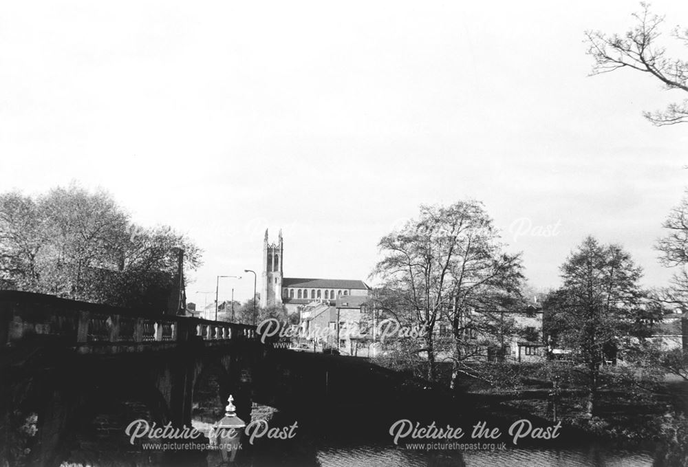 St. Mary's R.C. Church viewed from Mansfield Road