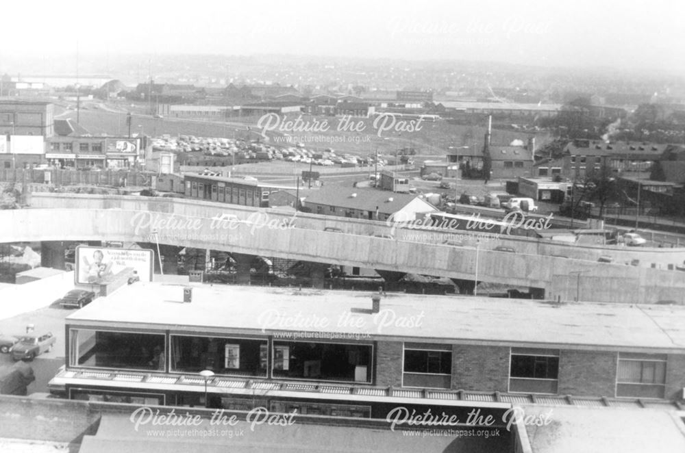 View from Main Centre looking towards the river and inner ring road