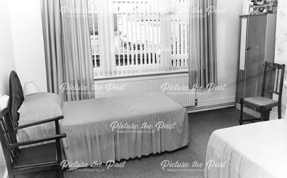 Resident's bedroom at the Old Vicarage Residential Home