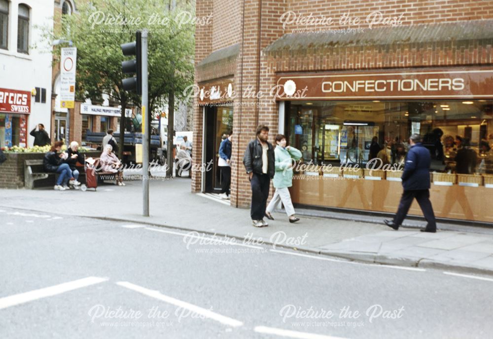 View of Albert Street with Birds Confectioners on the right