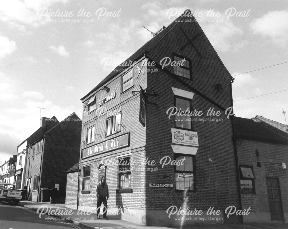 Exterior of The Brick and Tile Inn, Markeaton Street/Brick Street