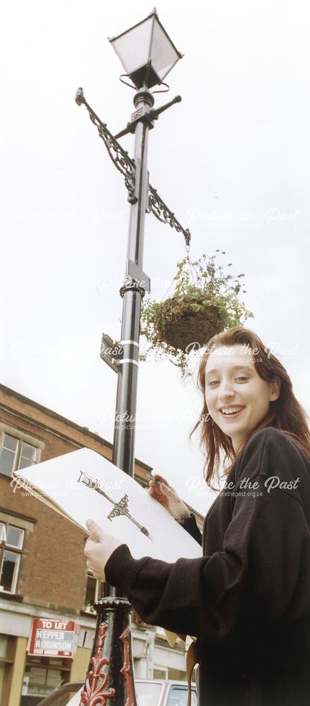 Street lamp on Queen Street