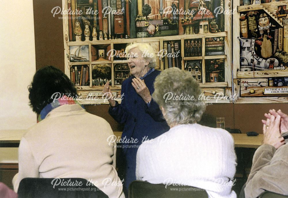 Margueritte Patton at Derby Central Library