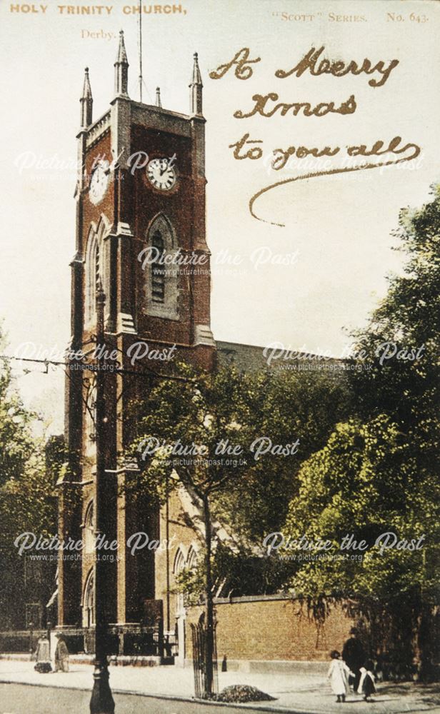 Holy Trinity Church, London Road, Picture Postcard