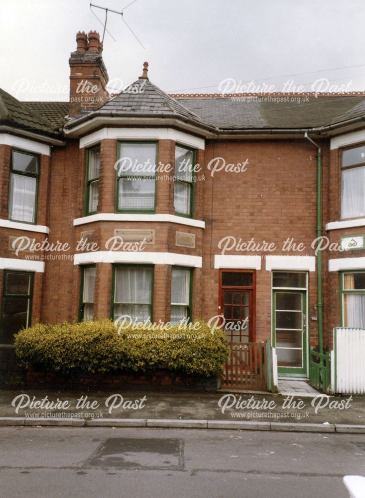 View showing terraced housing Clarence Road