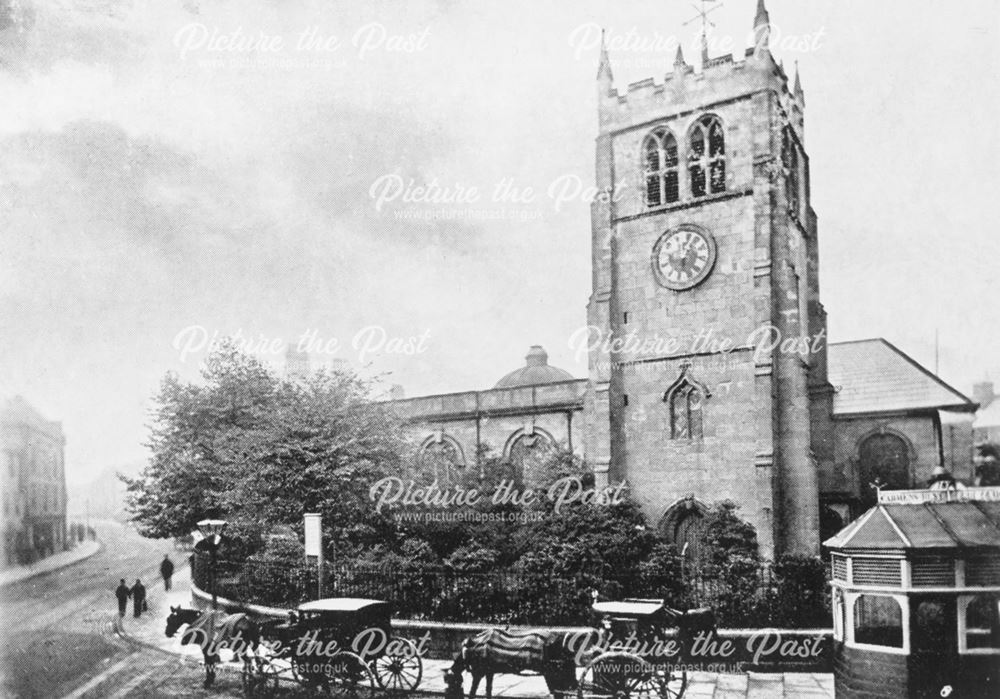 View of St. Werburgh's Church from the Wardwick