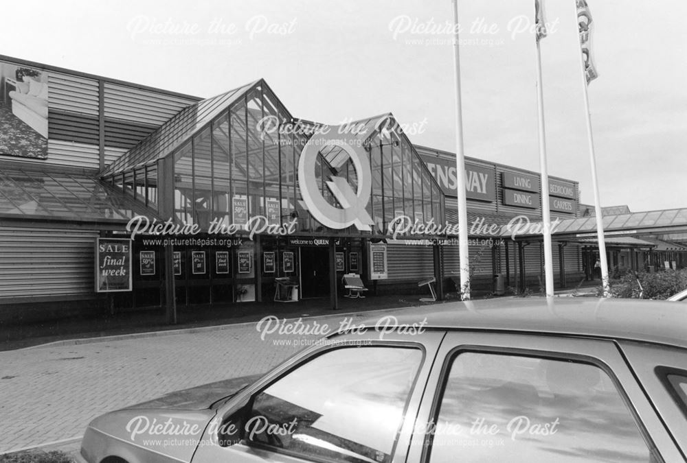 Queensway store frontage,Meteor Centre