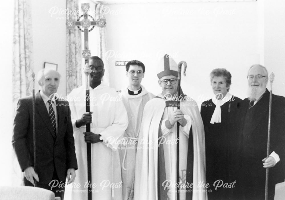 Clergy and vergers at St James Church