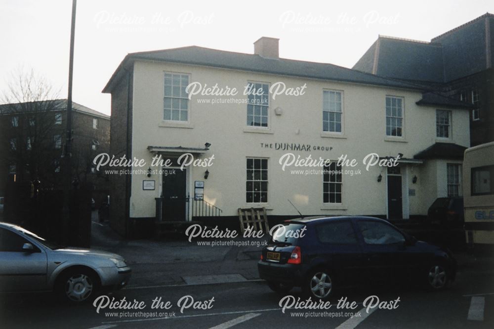 View showing houses on Ashbourne Road about to be demolished, 2004