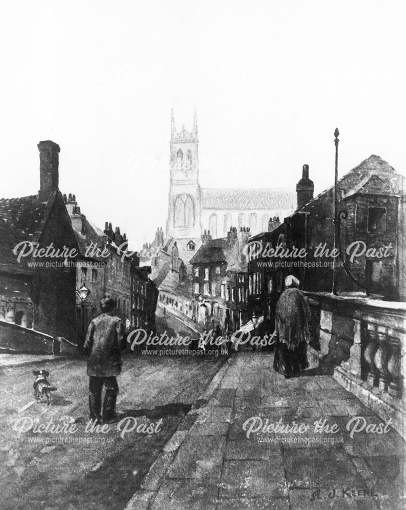 View of Bridgegate from St Mary's Gate