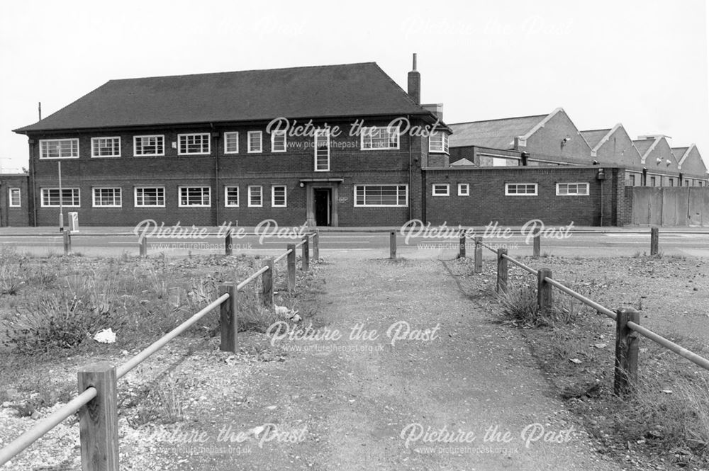 Site of demolished buildings