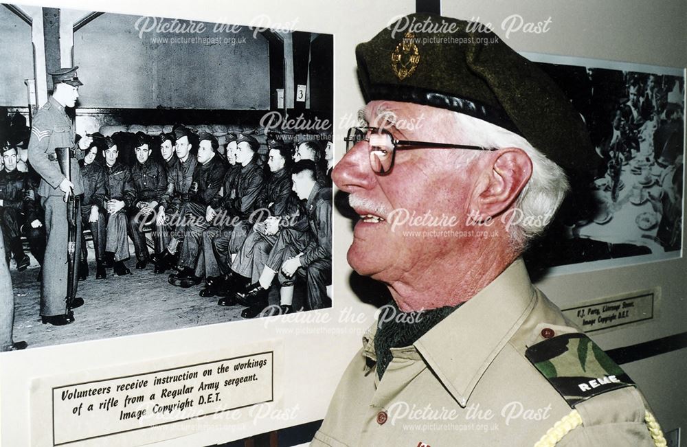 Former Soldier at Liberation Day in the Assembly Rooms