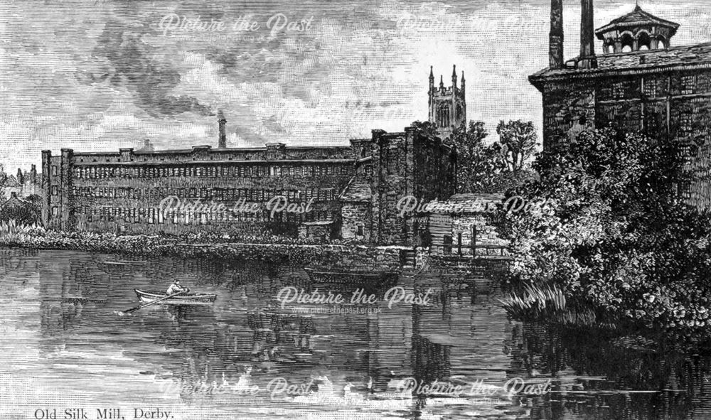 Silk Mill, viewed from across the River Derwent