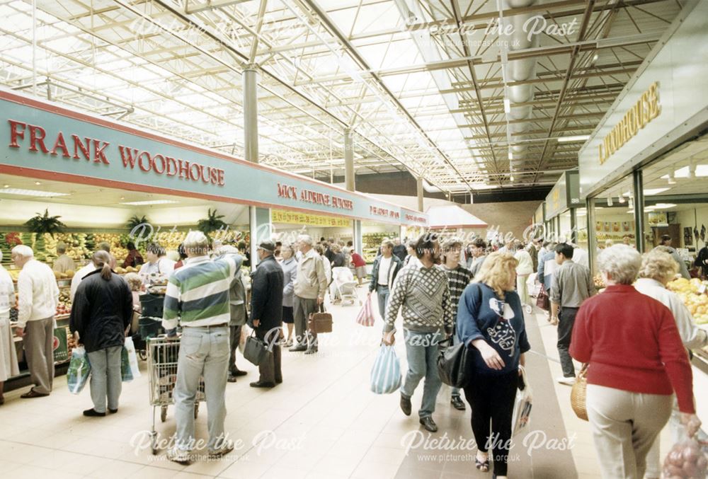 Stalls and Shoppers in Eagle Centre Market