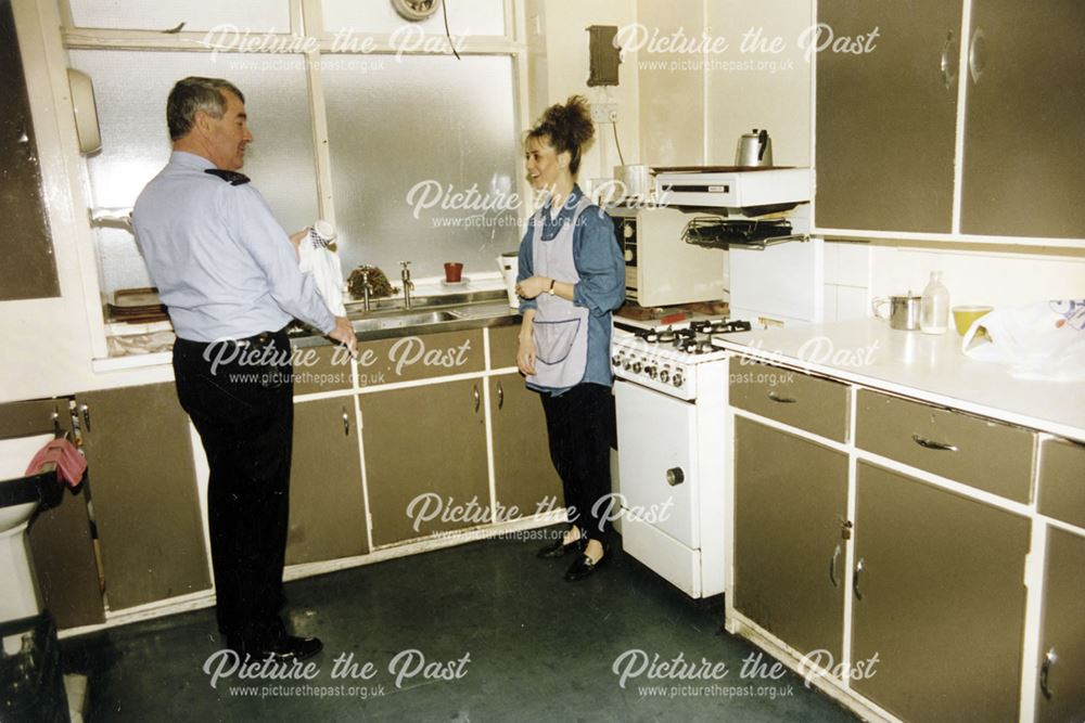 Kitchen of Peartree Police Station