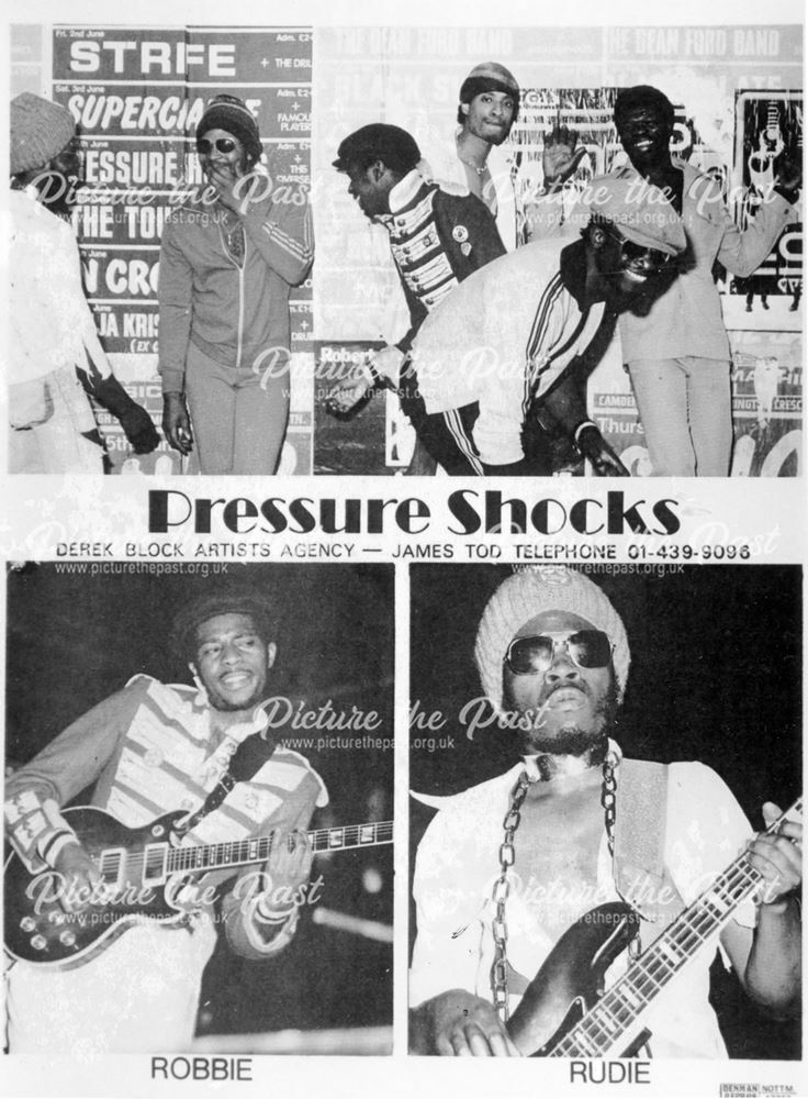 Pressure Shocks'a Derby muisc band