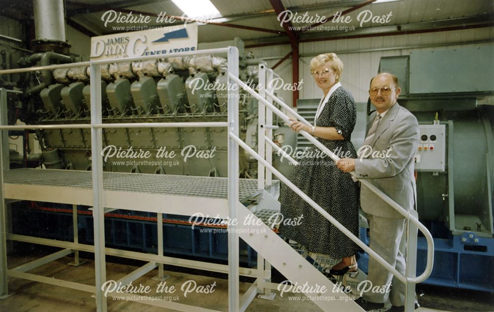 Interior image of James Dring generator company