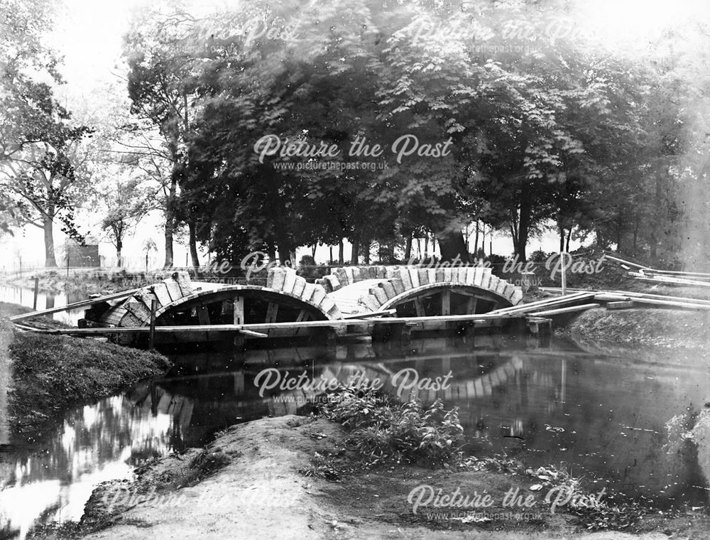 Erection of stone bridge 