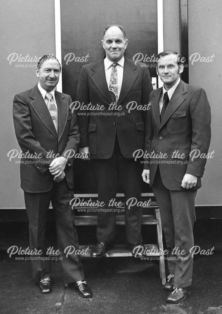 International Combustion Limited - Attendees of the C.E. Audit ( L to R Bailey, Gunmann and Couch)