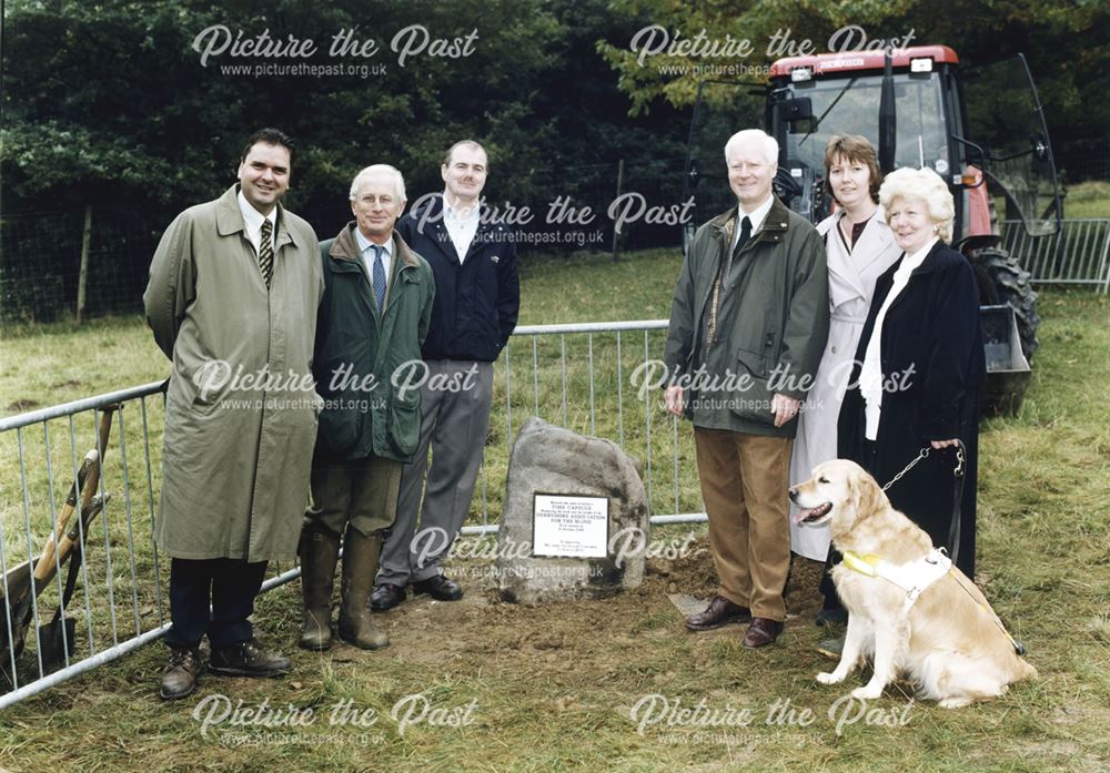 International Combustion Limited - Burying of Time Capsule honouring the Derbyshire Association for 