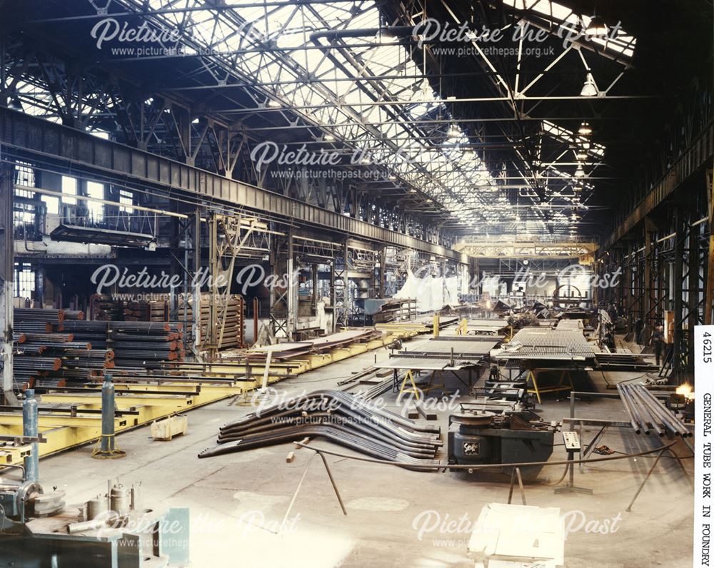 International Combustion Limited - A view of general tube work in the foundry