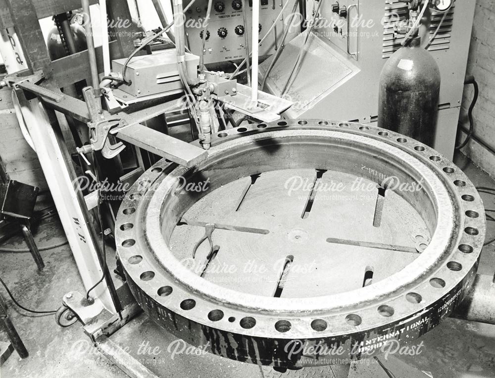 International Combustion Limited - Flange face Surfaced with T.P. 347