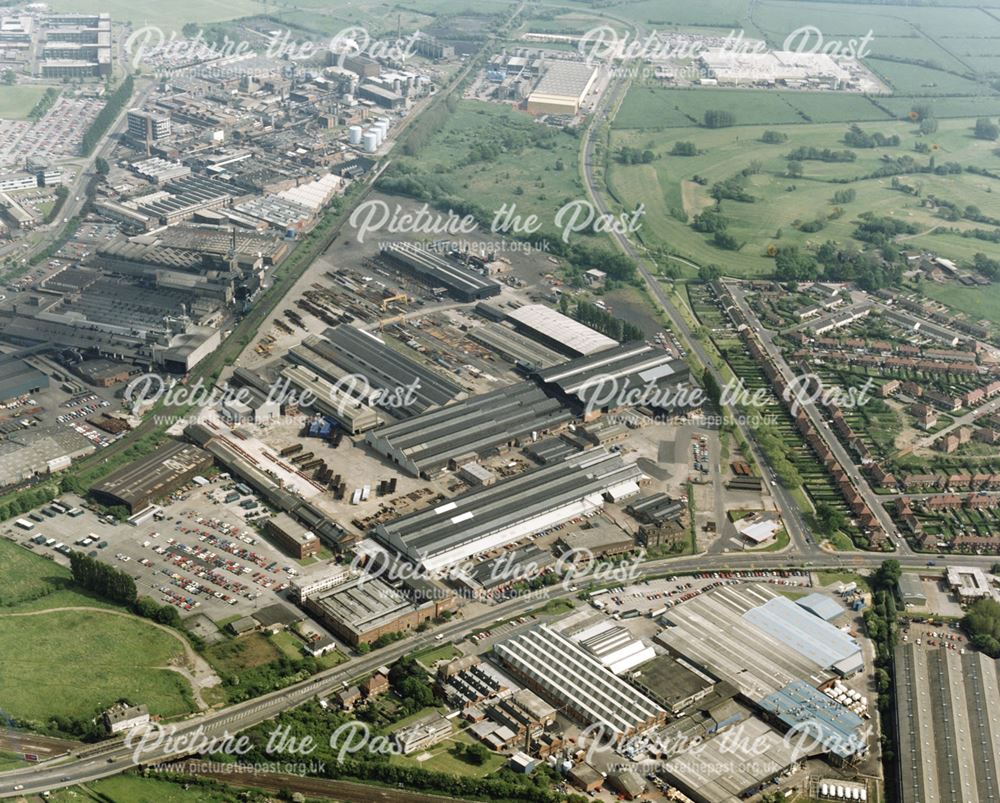 International Combustion limited - Ariel View of Site in Colour