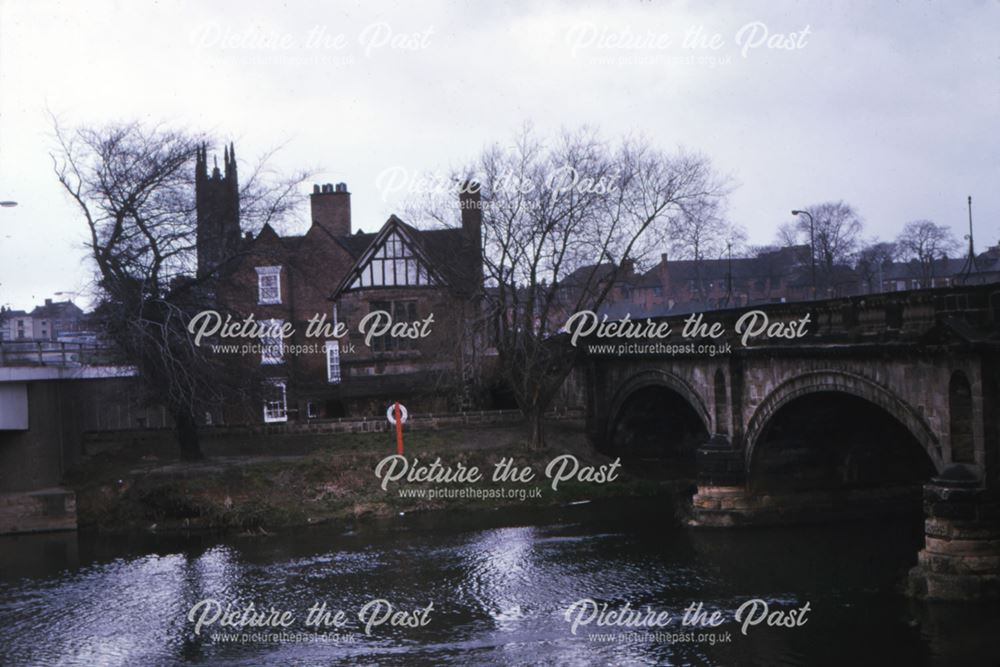 View of St, Mary's Chapel and Bridge