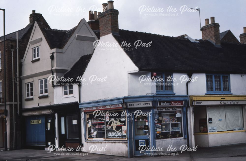 Corner of Brick Street, Friar Gate and Ashbourne Road