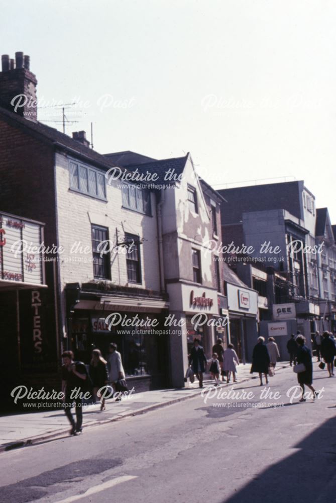 View of shops along East Street