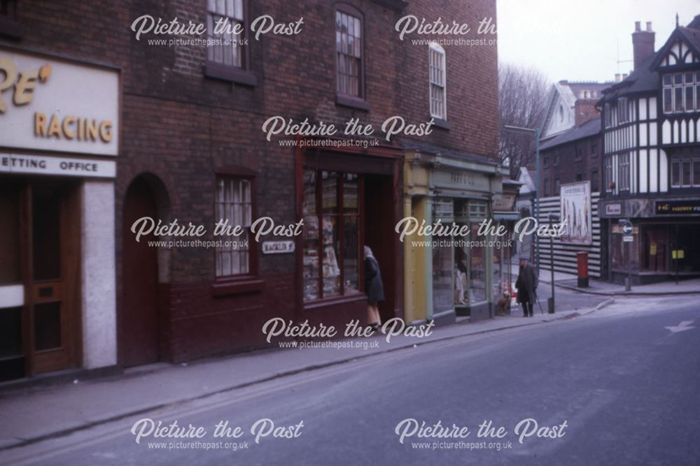 View of shops along Macklin Street