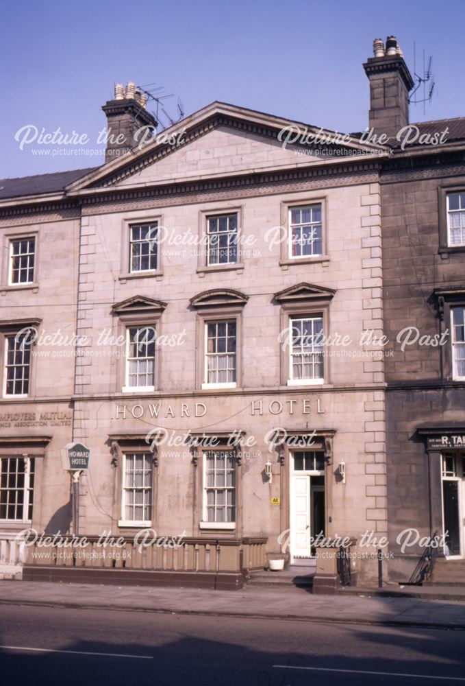 Image of the frontage of 'The Howard Hotel' on Friar Gate