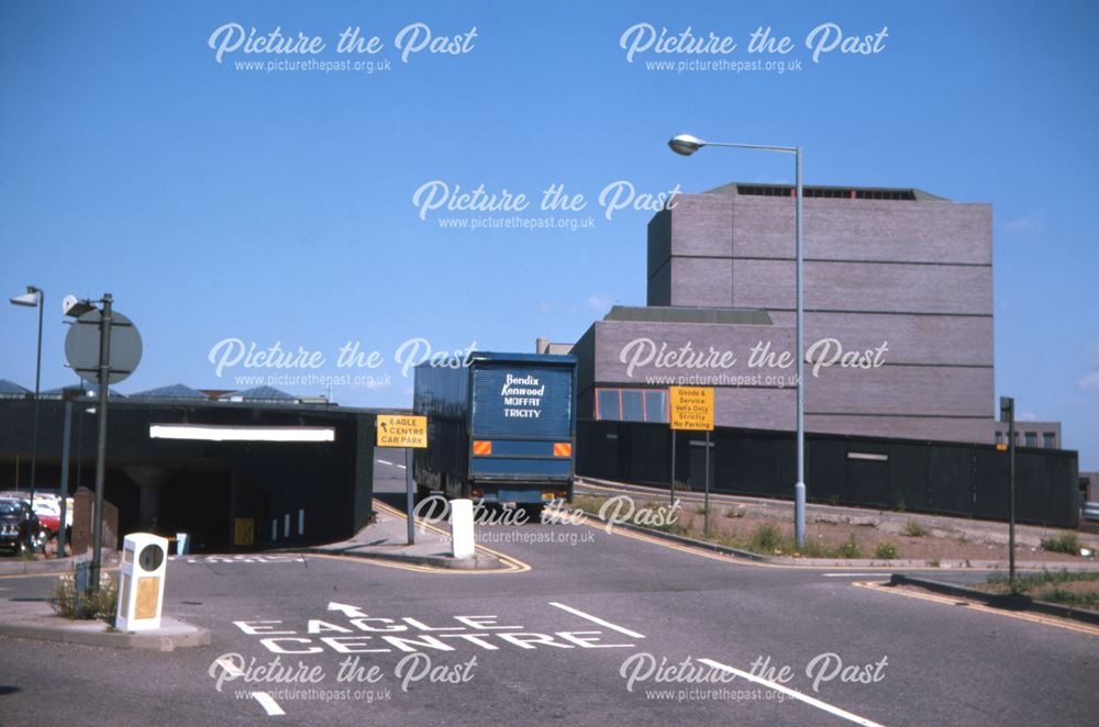 Derby Playhouse and car park entrance