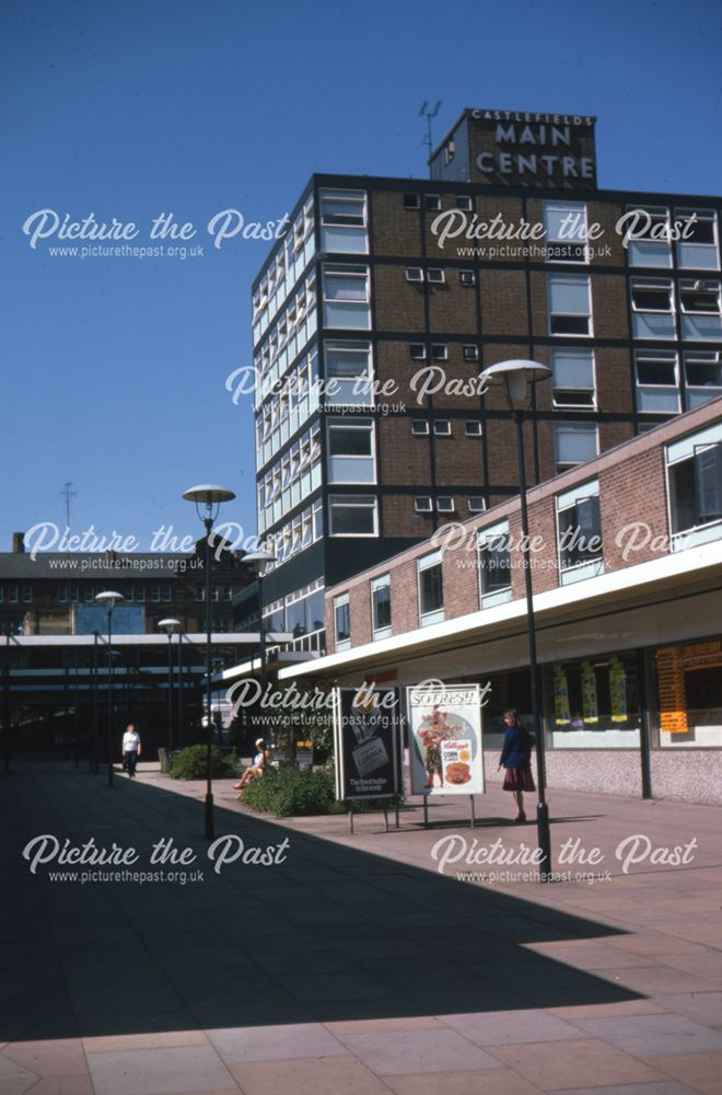 View of Castlefields, Main Centre, shopping area