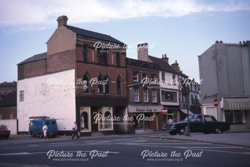 View from Cheapside looking towards Sadler Gate