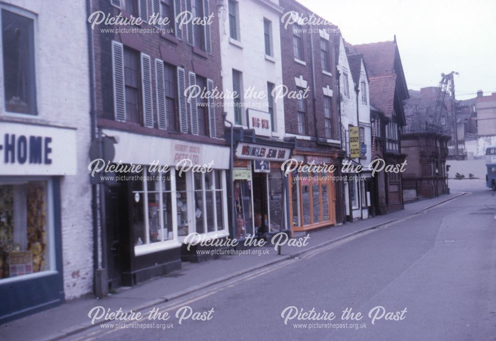 View of shops along Tenant Street