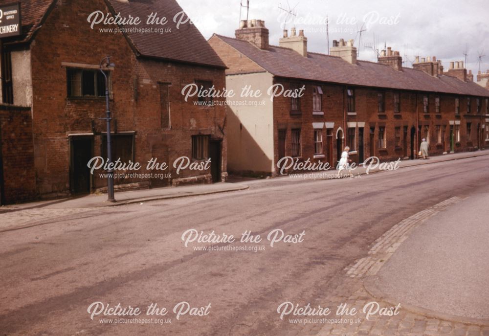 View of houses along Brick Street