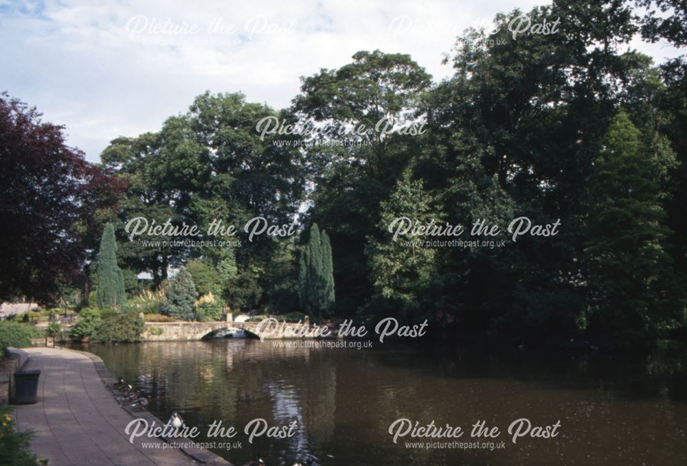 Waterfall on Markeaton Park