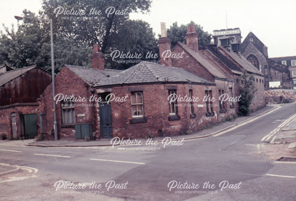 View looking up St. Michael's Lane