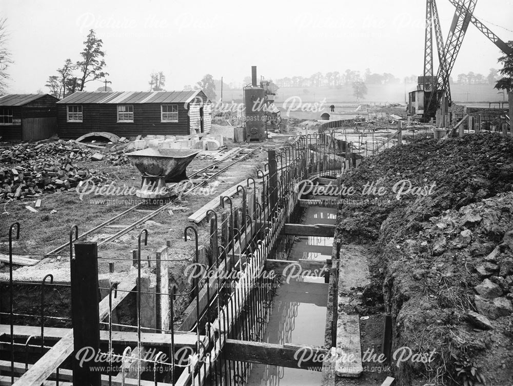 Markeaton Brook relief Weir